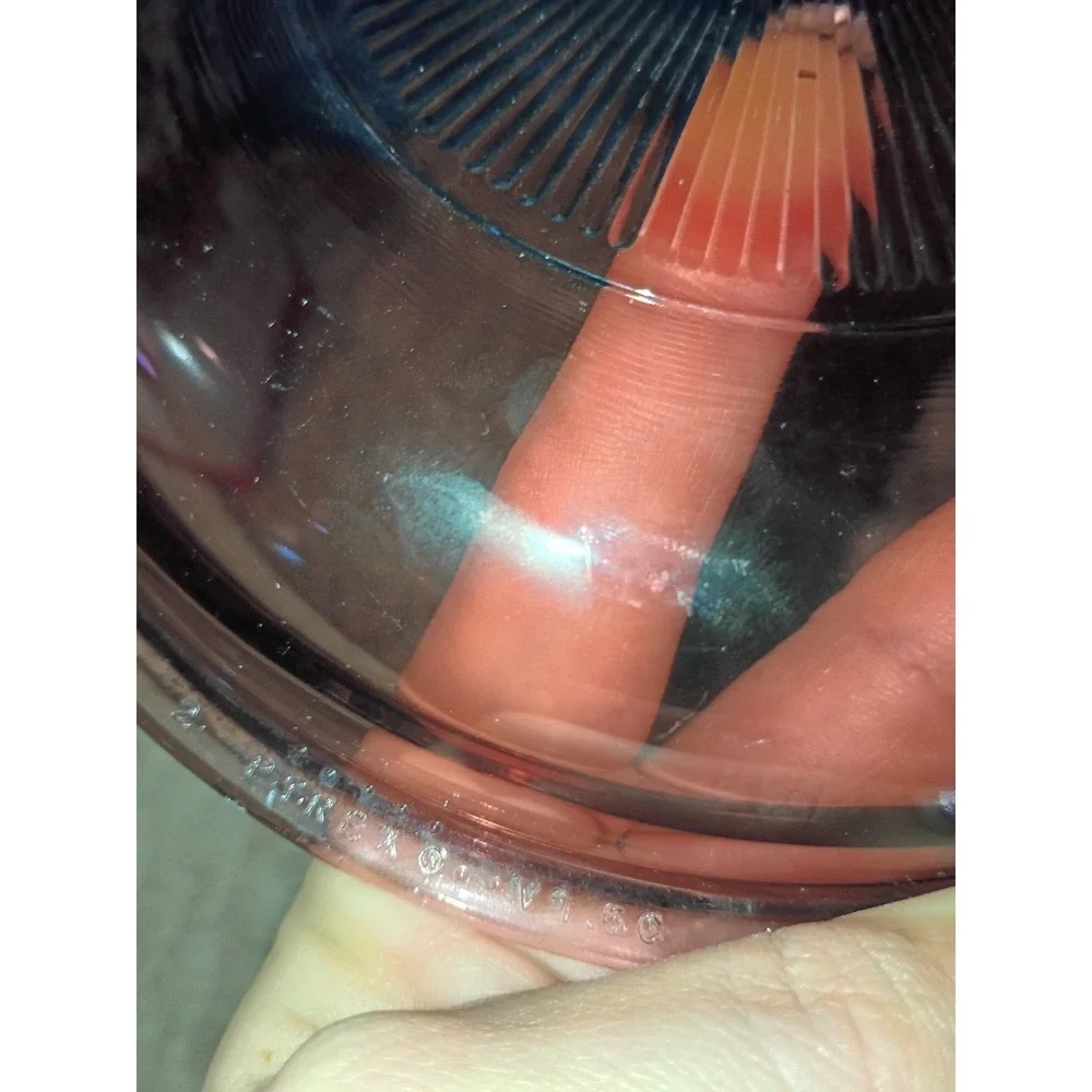 Vision Corning Ware Cranberry Pyrex Replacement Lid 7‎ 1/4 Inch V1-5C